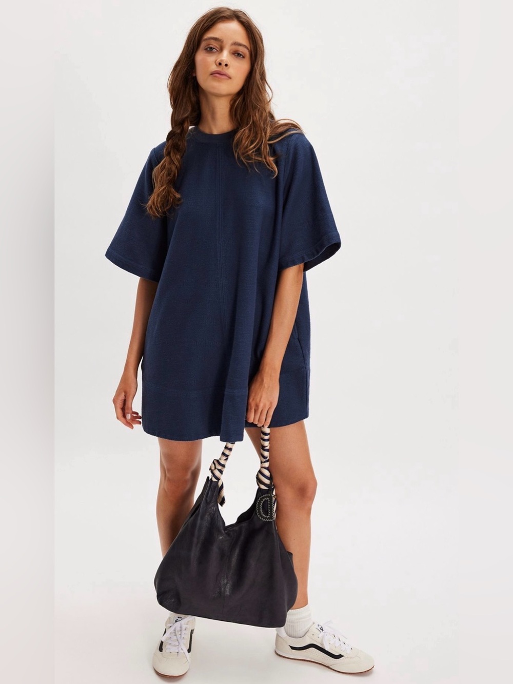 Free People Harlow Structured Mini Dress
